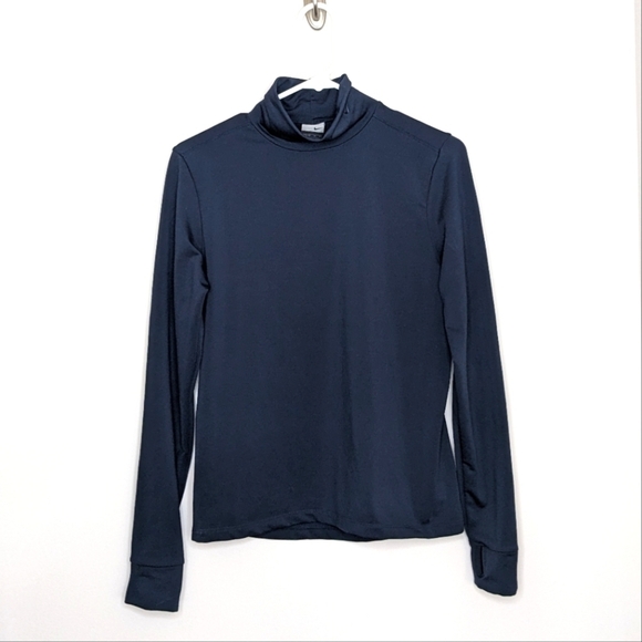 Nike Dri Fit Black Athletic Shirt M 8/10 - Picture 1 of 5